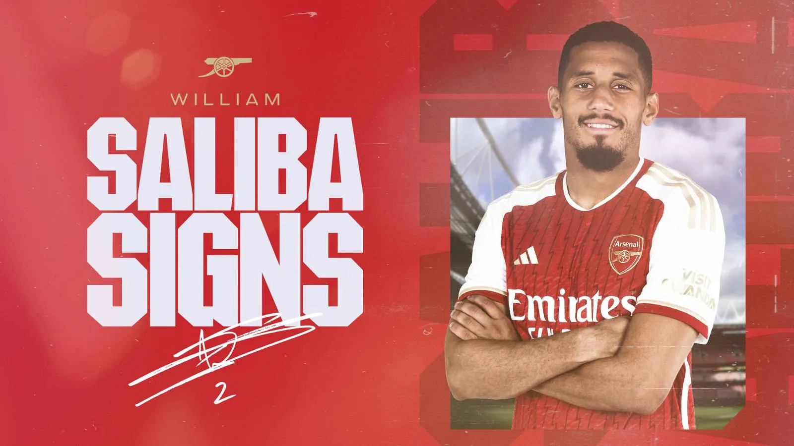 ویلیام سالیبا قراردادی جدید امضا کرد