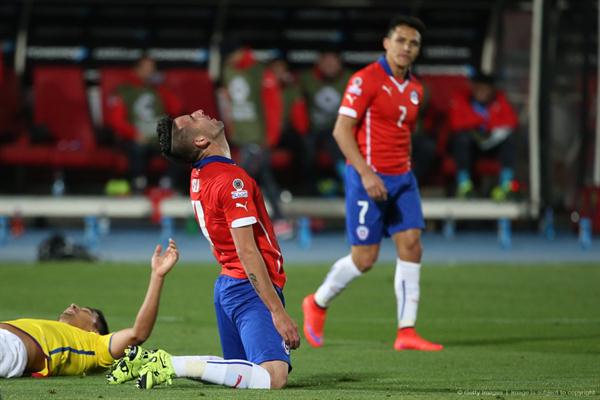 شیلی 2-0 اکوادرور(الکسیس سانچز)