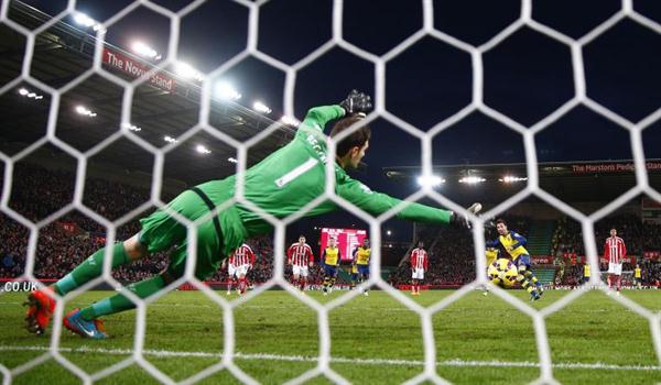 استوک سیتی 3-2 آرسنال