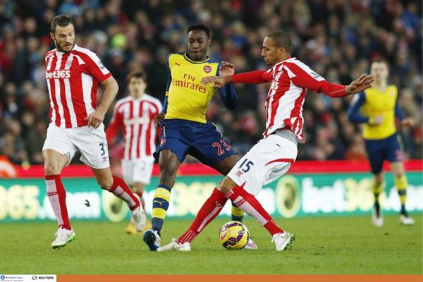 استوک سیتی 3-2 آرسنال