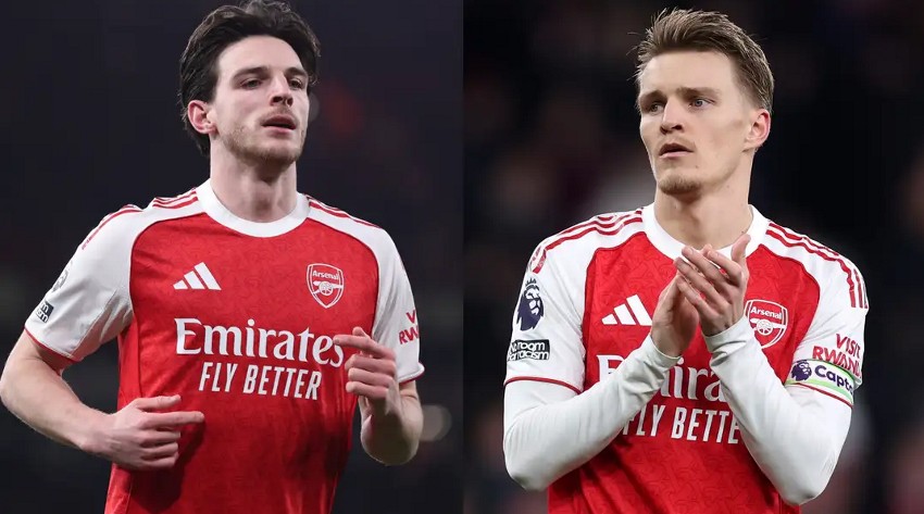 جلسه انتقادی رایس و اودگارد پس از برد نفس‌گیر آرسنال مقابل وولوز