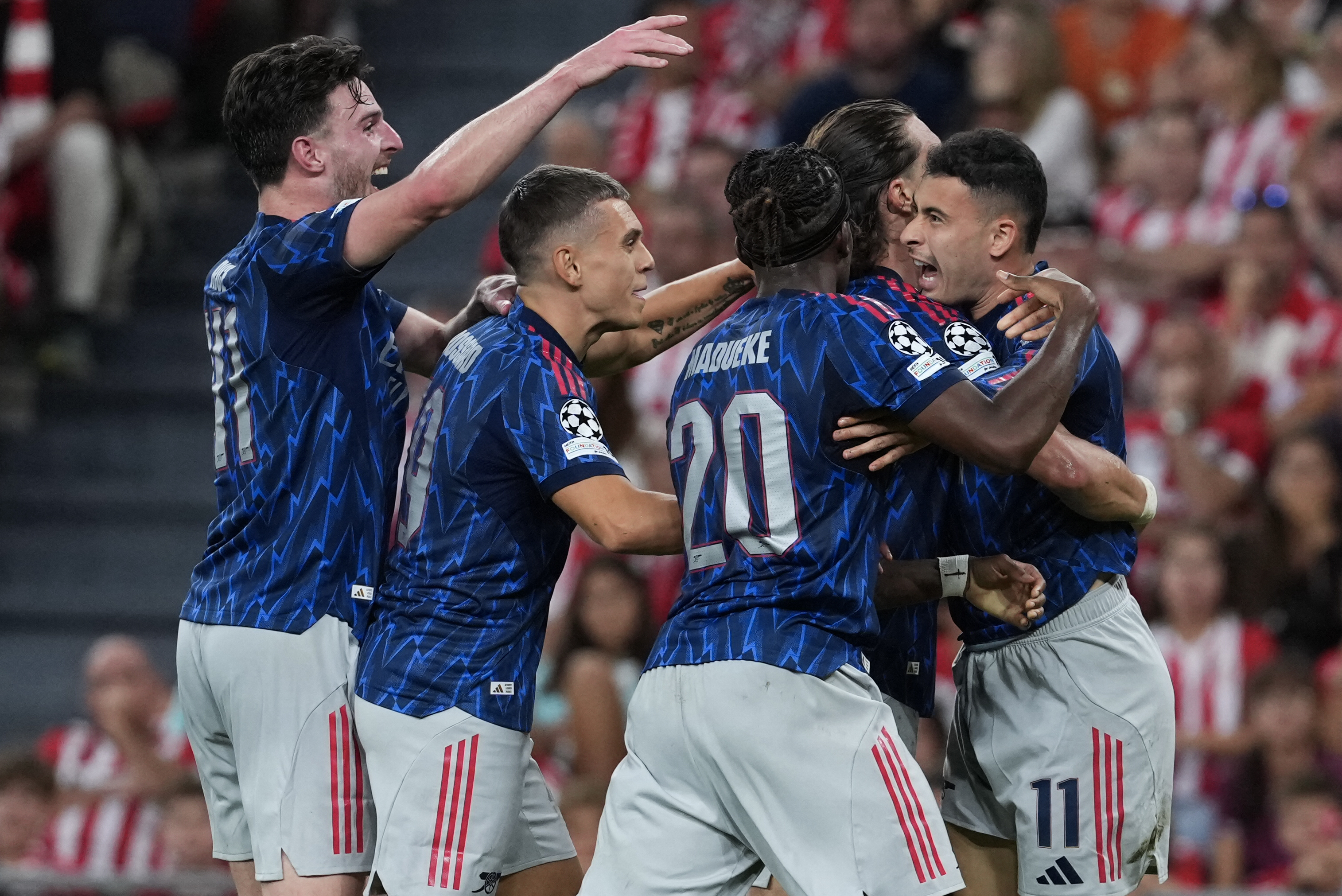 اتلتیک بیلبائو ۰-۲ آرسنال | گزارش بازی