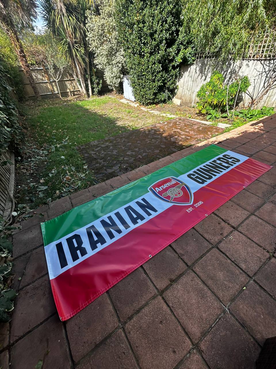برن جدید ایران در استادیوم امارات ارسنال