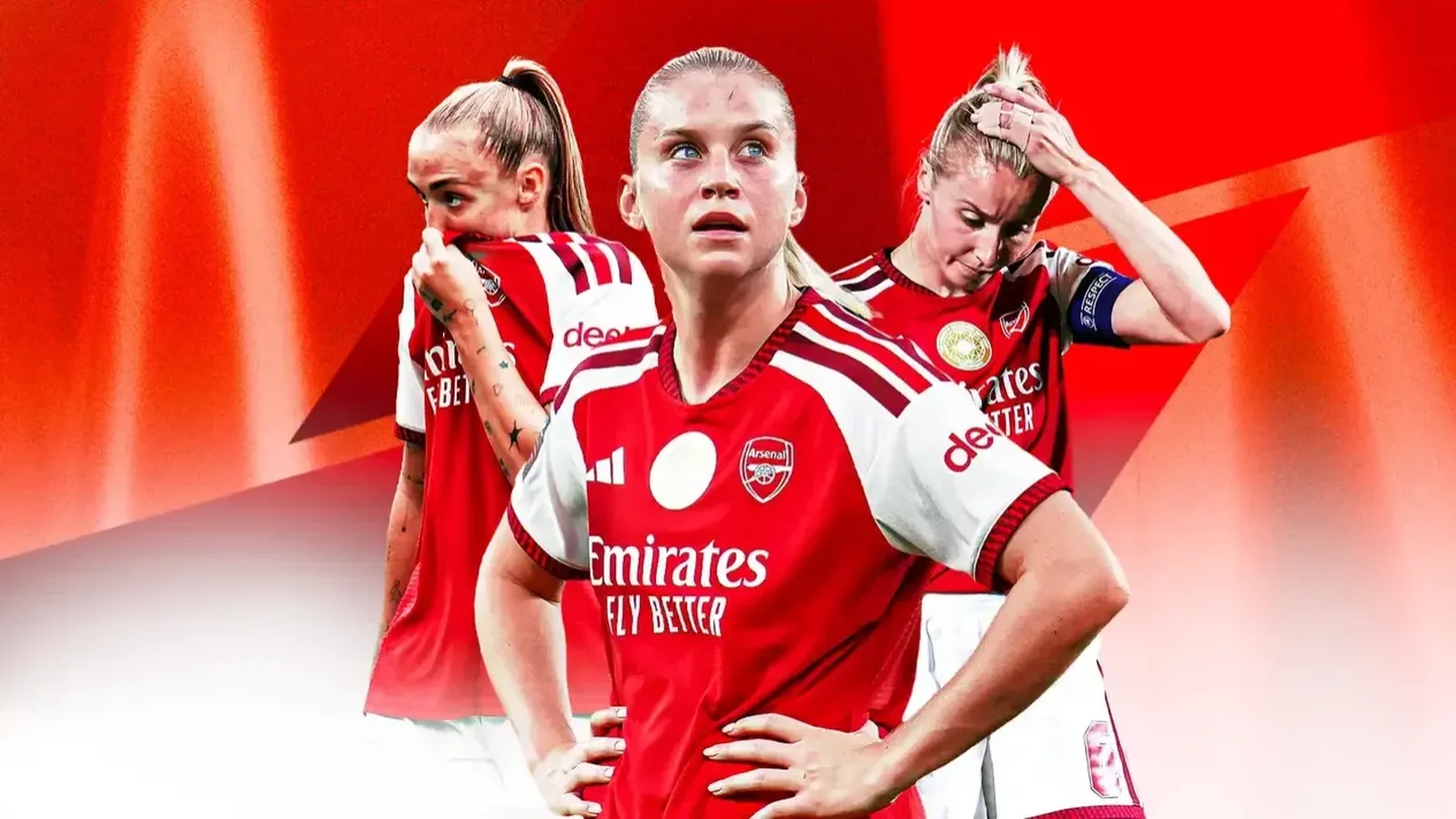 آرسنال در خطر از دست دادن شانس قهرمانی WSL