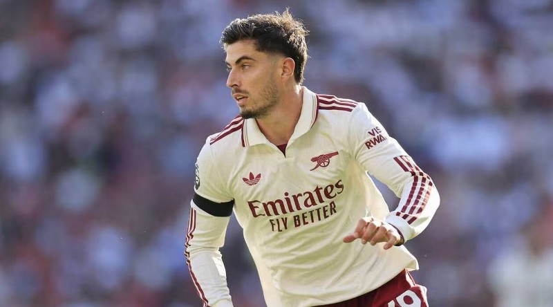 مصدومیت زانوی کای هاورتز؛ نگرانی در آرسنال و انتظار برای ارزیابی دقیق