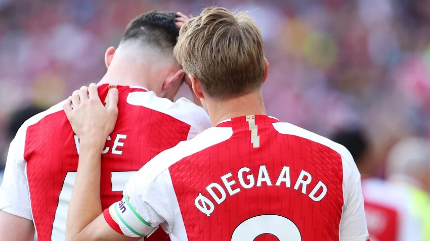 به‌روزرسانی مصدومیت دکلان رایس و مارتین اودگارد