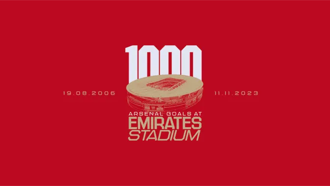 هر آنچه از 1000 گل آرسنال در استادیوم امارات باید بدانید