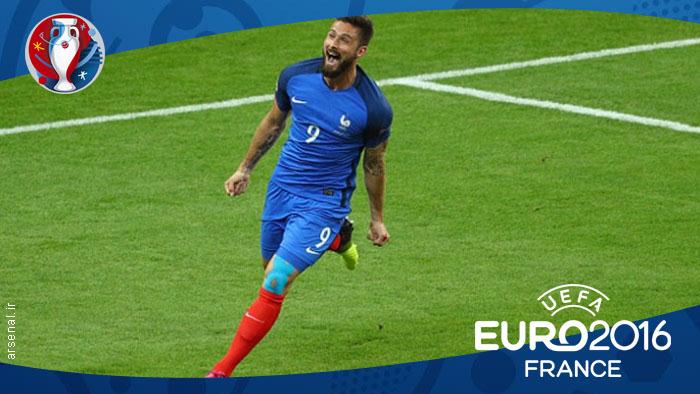 ژیرود گل زد، فرانسه برد